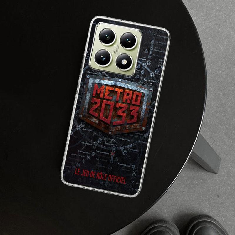 Metro 2033 Phone Case Cover for Xiaomi Redmi Note 15 14 13 12 11 Pro Plus 14S 12S 11S 11T 11E 10S 10 Customized Fundas Redmi Not