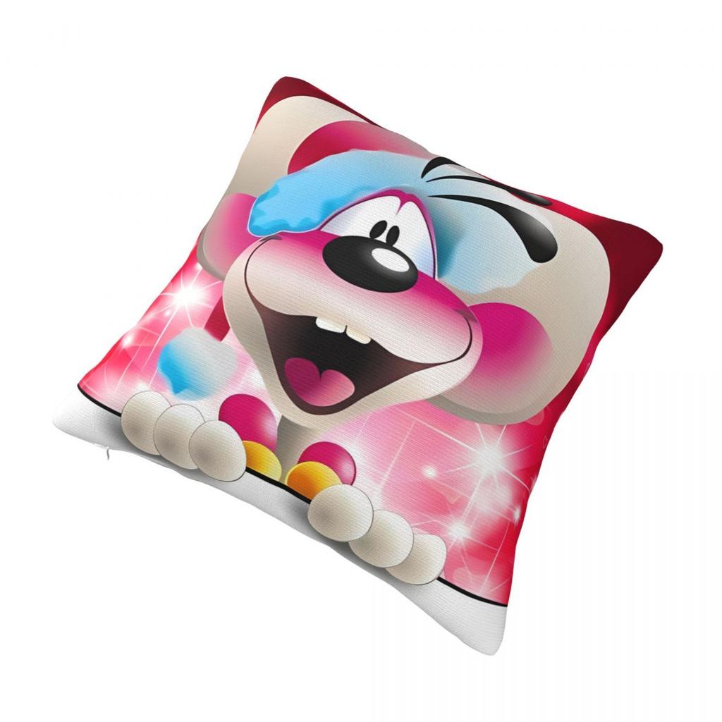 Diddl Diddlina Pillow Case Cushion Cover Soft Graphic Pillow Cover Vintage Pillowcases For Sofa Home Decorative