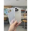 Applicable To IPhone16pm Corrugated Grating Stripe Apple 13/14/15 Simple Solid Color Fine Hole Full-inclusive Protective Case