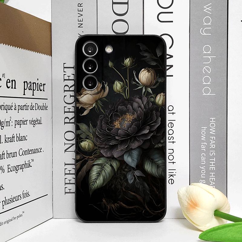 

Flower Peony Print Vintage Floral Pattern Phone Case for Google Pixel 9A 8A 7A 6A 6 7 PRO 8 9 Pro XL 5G Shockproof Soft Covers Google Pixel 9a