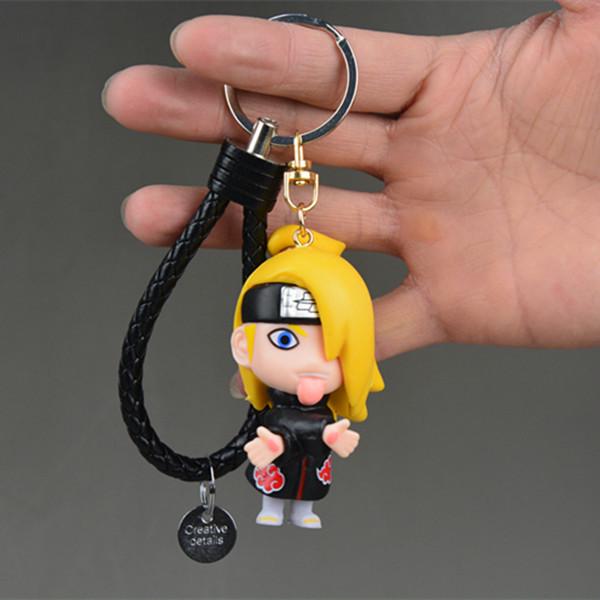 Naruto, Kakashi, Sasuke Ninja Spielzeugfigur Schlüsselanhänger Anhänger Modell Ornament