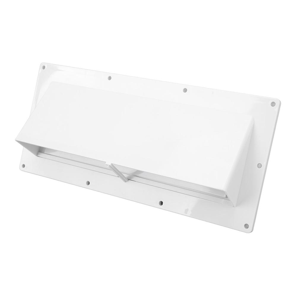 Rv Range Hood Vent White Weather Proof Stove Bathroom Exhaust Vent Cover for Trailer Camper