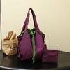 Reusable Drawstring Design Handbag Waterproof Nylon Foldable Shopping Bag Large Capacity Storage Bags Shopping Eco Bag Travel