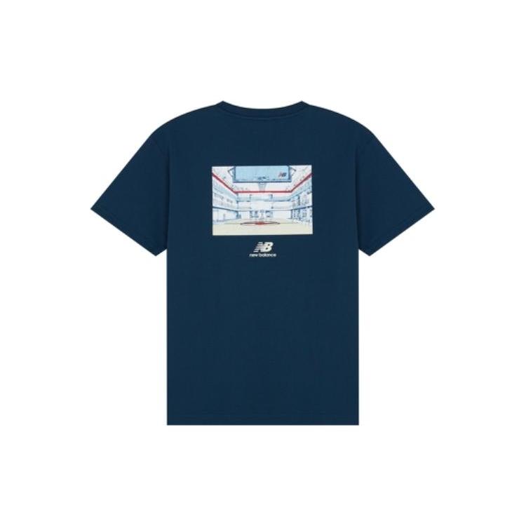 Футболка New Balance x ANB SS22 Мужская Синяя AMT22377-BGV S