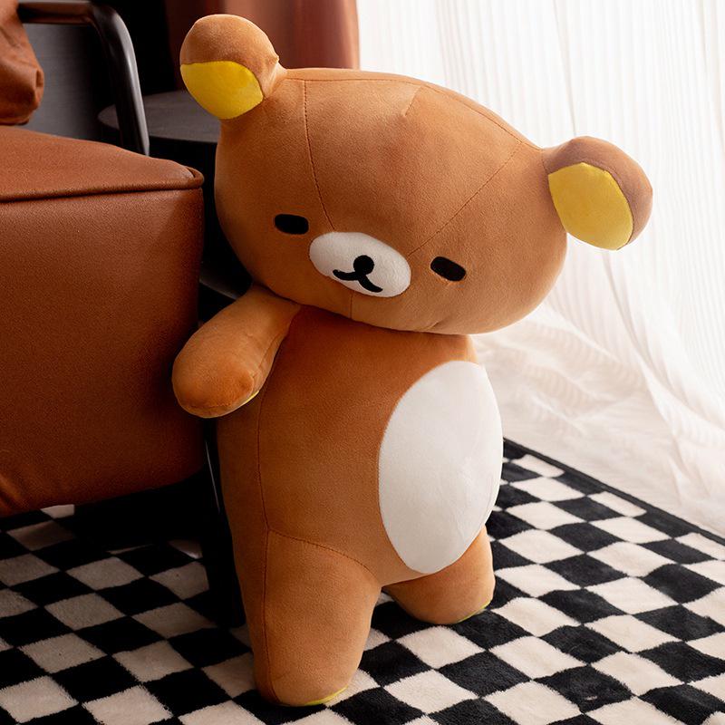 Очаровательная плюшевая кукла-медведь в домике - Милый компаньон, подарок для детей 35 cm