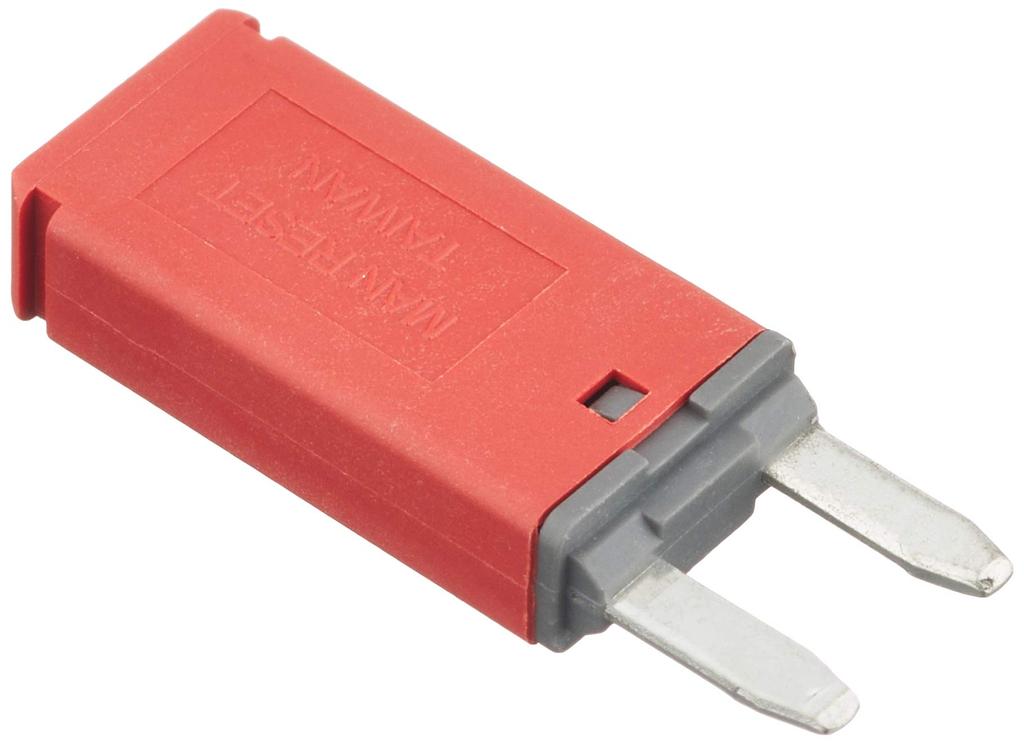 Kijima 304-7080 Motorcycle Parts Fuse Breaker, Mini Flat Type, Low Profile Compatible, 10A, Universal, Pack of 1