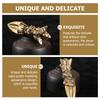 Style Vintage Vajra Pestle Brass Decor Exquisite Indoor Desktop Small Ornament Home Decoration Vajra Pestle Decor