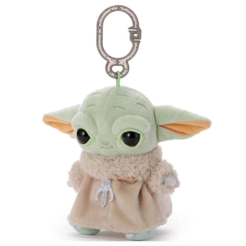 TAKARATOMY A.R.T.S Star Wars Character Plastic Hook Mascot Grogu Plush Toy, Approx. 16cm Wide
