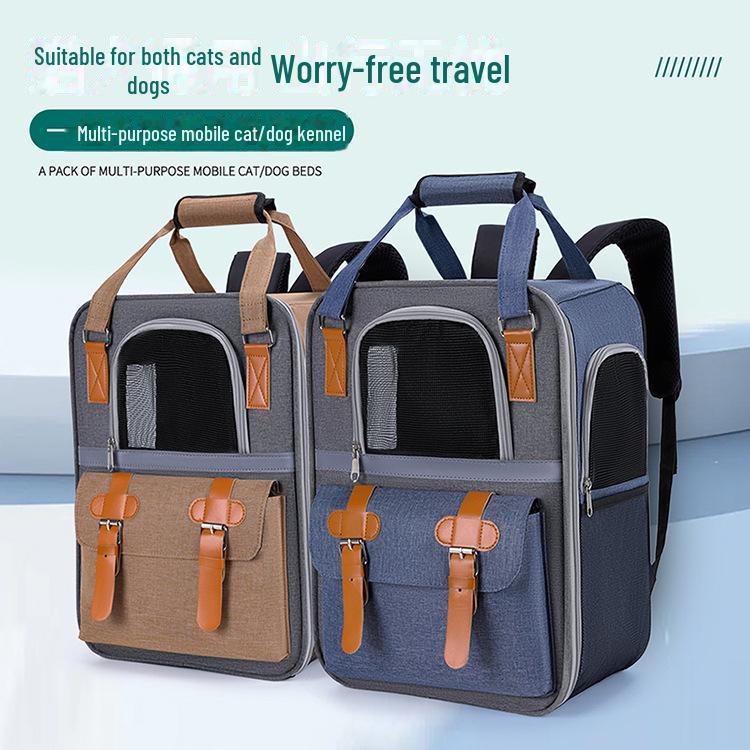 Portable Pet Travel Backpack: Space Capsule Design for Cats & Small Dogs