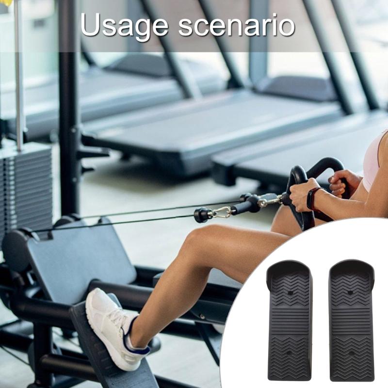 Lightweight Elliptical Trainer Foot Pedals Fitness Machine Foot Pedals with Nonslip Surfaces for Effective Home Workouts