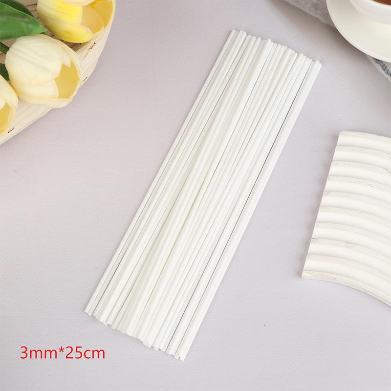 50Pcs/Pack Diffuser Sticks , Fragrance Refill Fibre Reed Thick Aromatherapy Diffuser Sticks For Diffuser Oils Home Decoration