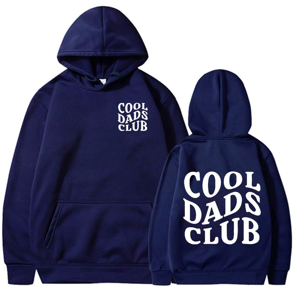 Cool Dads Club Funny Husband Hoodies Gift for Father's Day Gift Daddy Sweatshirts Dad To Be Dad Cotton Man Fashion Pullovers