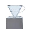 Odporna na wysoką temperaturę szklana filiżanka z filtrem do kawy pour-over