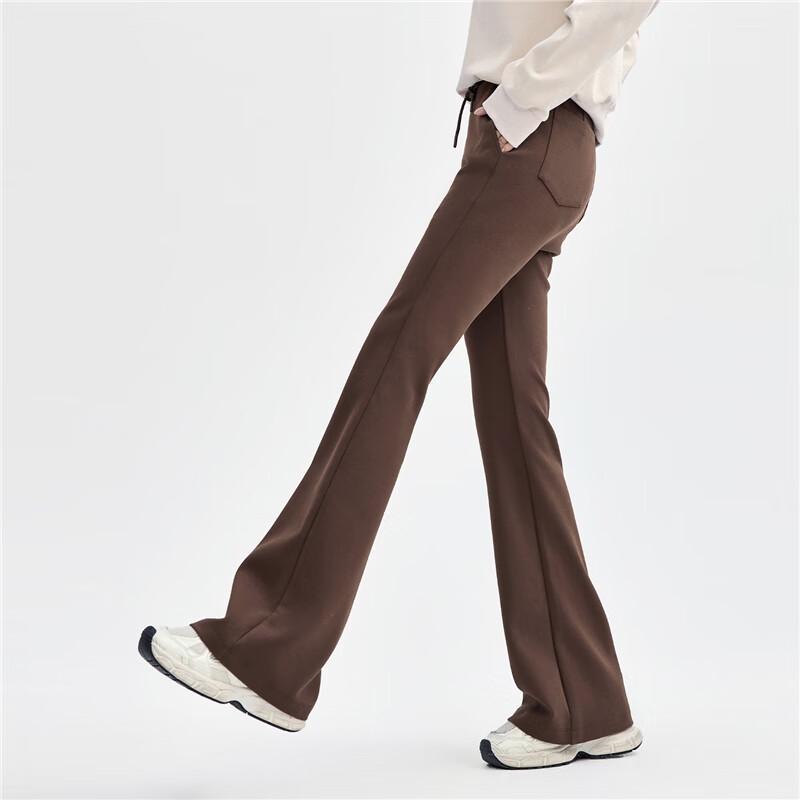Giordano Women's Soft Feel Slim Flare Pants