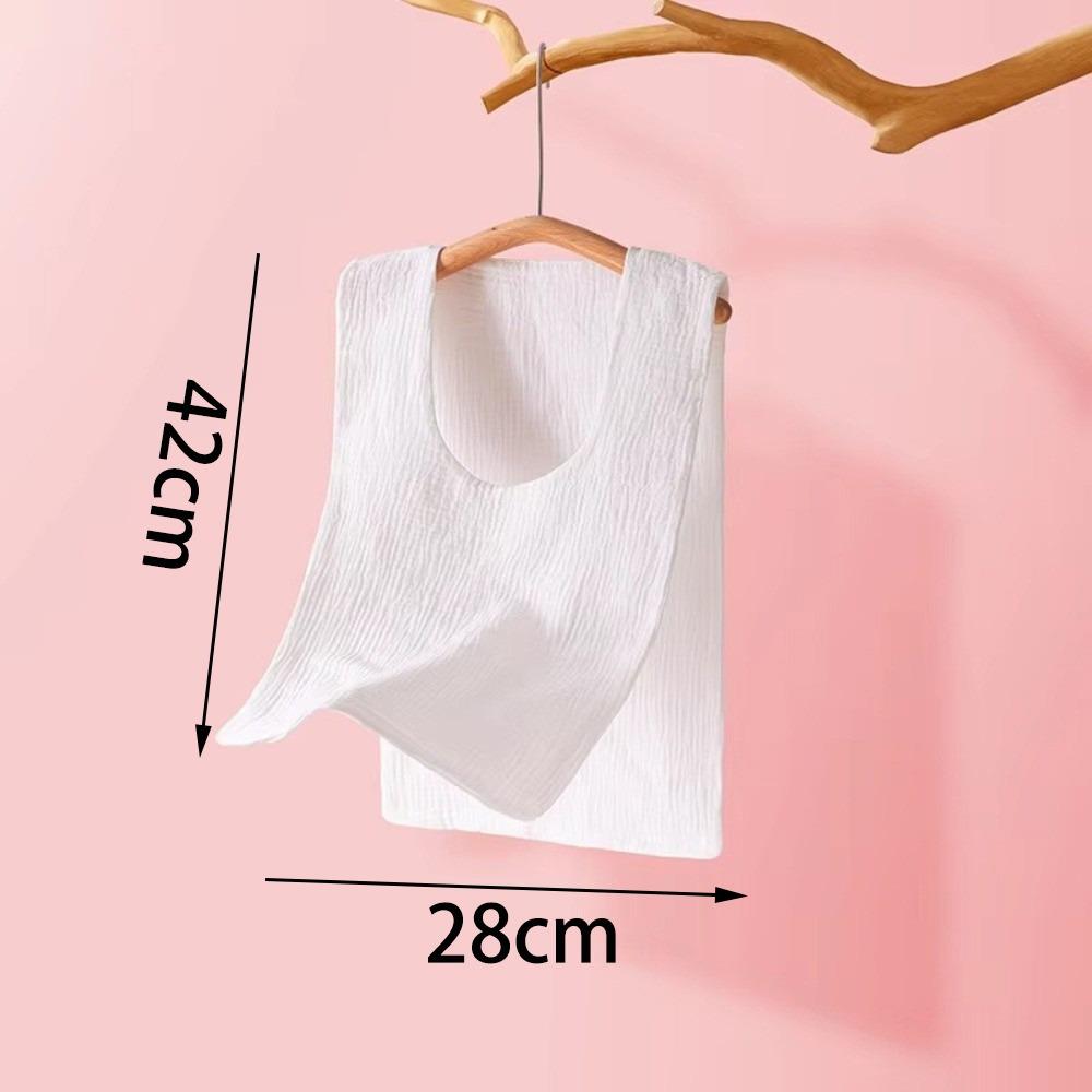 

Gifts Oversized Sweat Towel for Adults U-neck Vest Style Sweat-absorbing Towel Antiperspirant Towel Cotton Pad Back Gauze