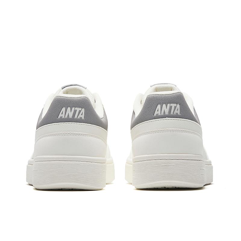 Anta Classic Flat Low-Top White Sneakers Men Sneakers 112548011-3