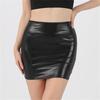Ladies Casual Fashion Bright Bread Hip Short Skirt Sexy  Skirt