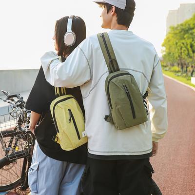 Çok Fonksiyonlu Sürüş Göğüs Çantası Dış Mekan Çok Amaçlı Çanta Hafif Unisex Omuz Çantası