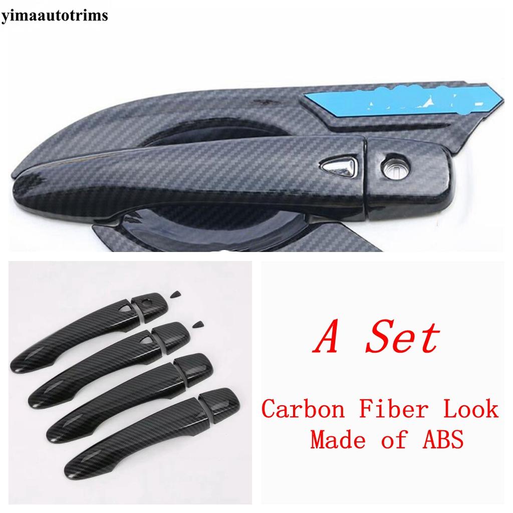 Türgriff / Rückspiegelkappe Streifen Abdeckung Zierleiste Für Nissan X-trail T32 Rogue 2014 - Karbonfaser Zubehör Exterieur