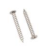 800Pcs M2 Self Tapping Screw for Cross Countersunk for Head Wood Screw Set 304 Stainless Steel Phillips Flat for Head Sc