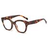 New Large Square Anti Blue Light Glasses Full Frame Retro Women Men Optical Computer Eyeglasses Frames Decoration Fake Eyewear