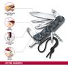 VICTORINOX Skipper Knife Lanyard Shackle Key Equipped with Marlin Spike Swiss Made Multi Tool Essential for Navigation []