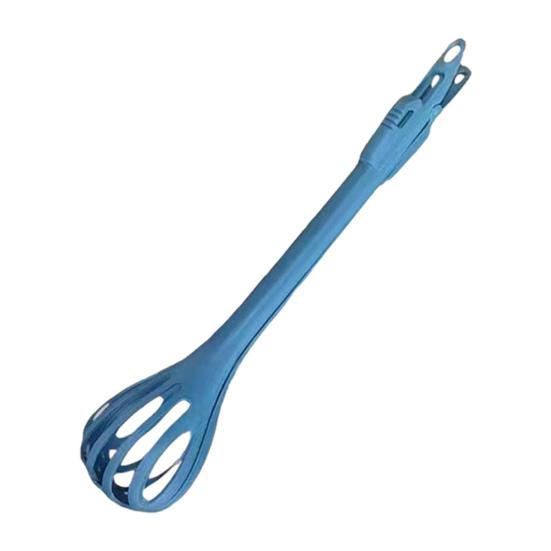 3-i-1 köksredskap äggvisp omrörare mattång sil med halkfria tänder värmebeständigt köksverktyg för bakning matlagning