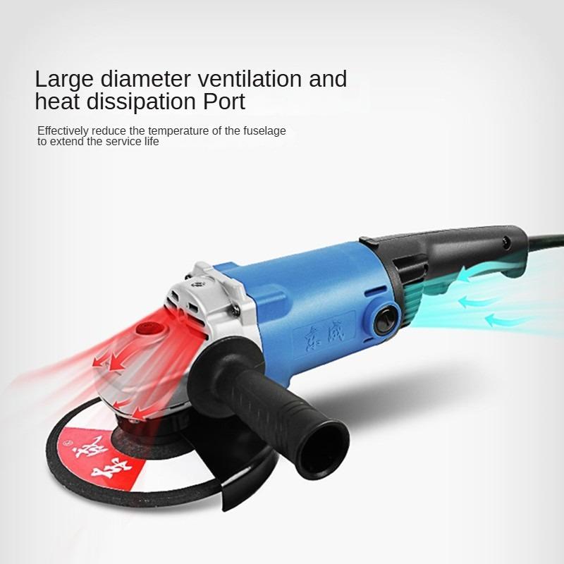 Dongcheng Angle Grinder S1M-FF-150A Cutting Machine Industrial Grade High Power Angle Grinder Power Tools