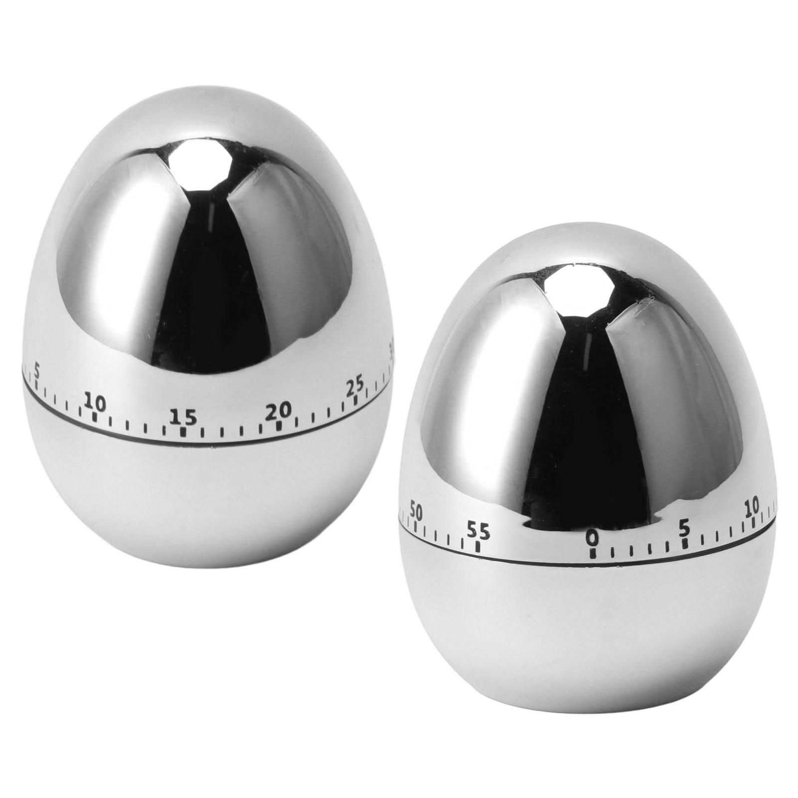 60 Minutes Egg Model Mechanical Timer Cooking Alarm Clock Manual Timer for Kitchen