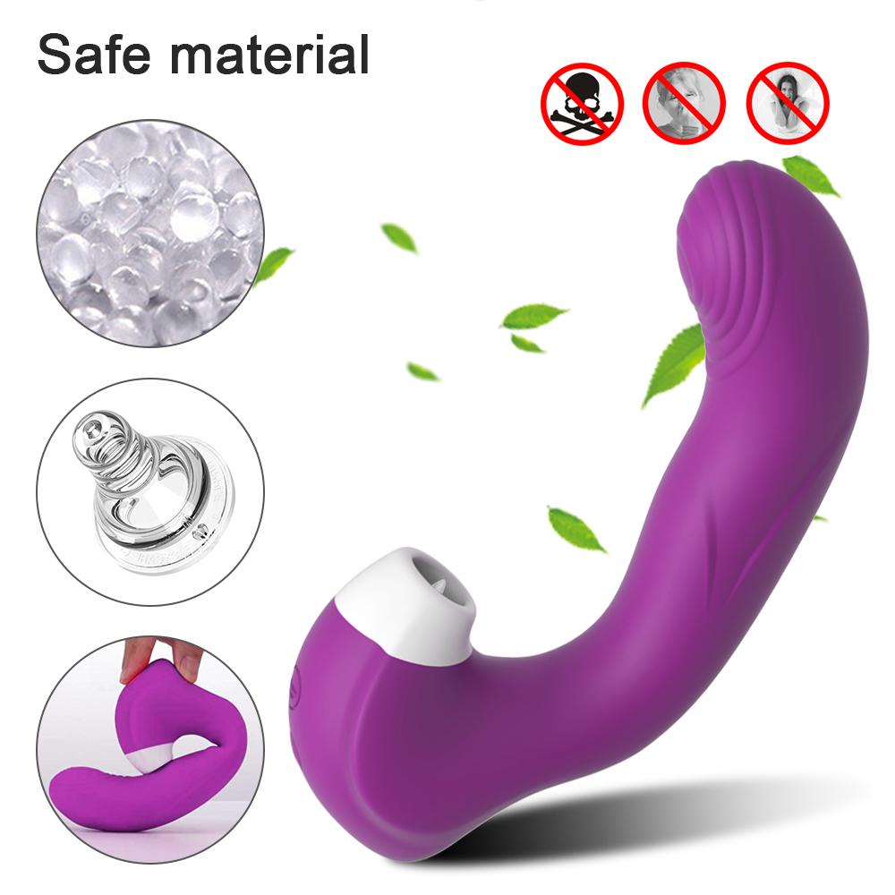 Clitoral Vagina Sucker Licking Dildo Vibrator Women G Spot Vibrating Clitoris Stimulator Sex Toys for Woman
