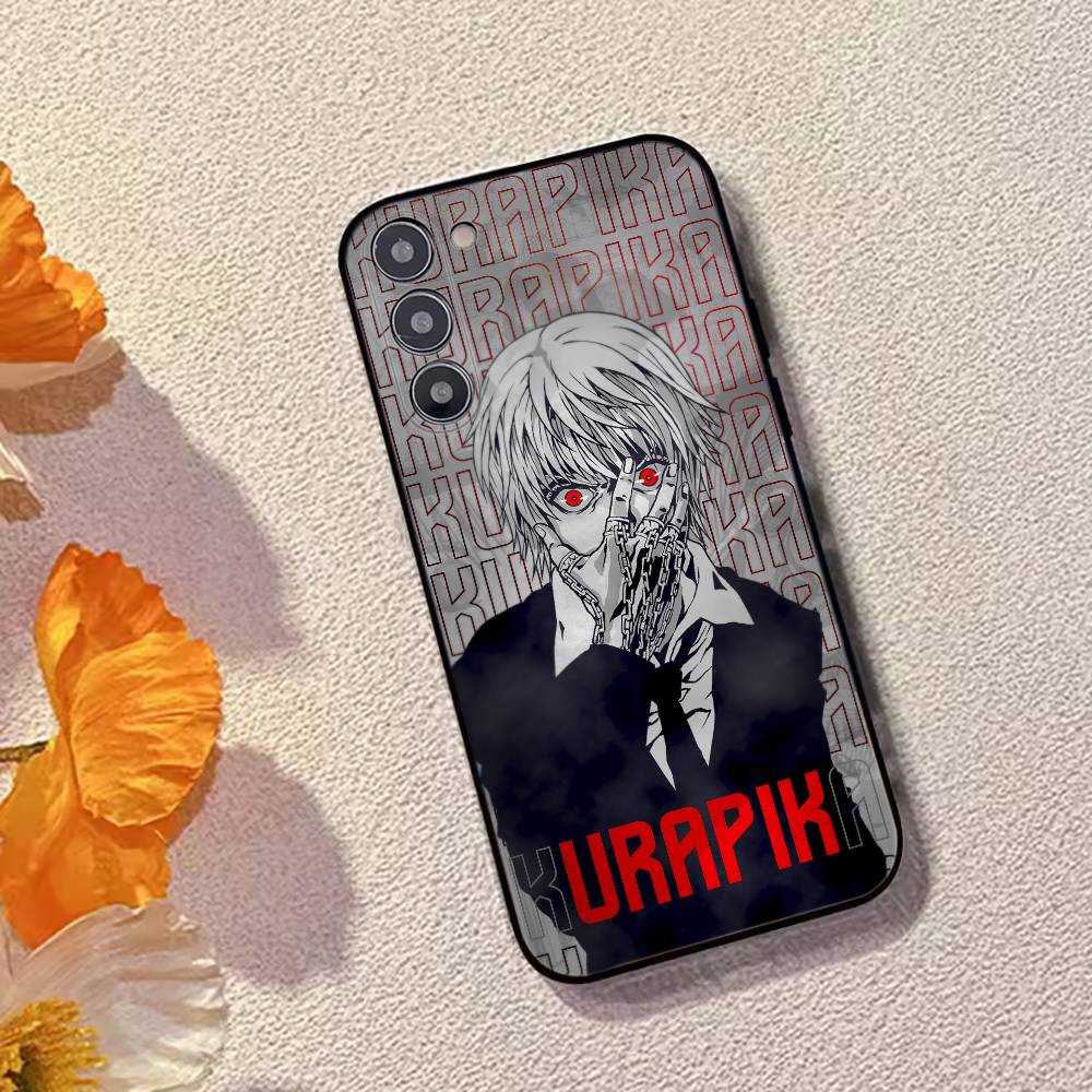Hunter X Hunter Anime K-Kurapika Handyhülle Für Samsung Galaxy A73,A72,A71,A70,A53,A52,A51,Andere Weiche Schwarze Hülle