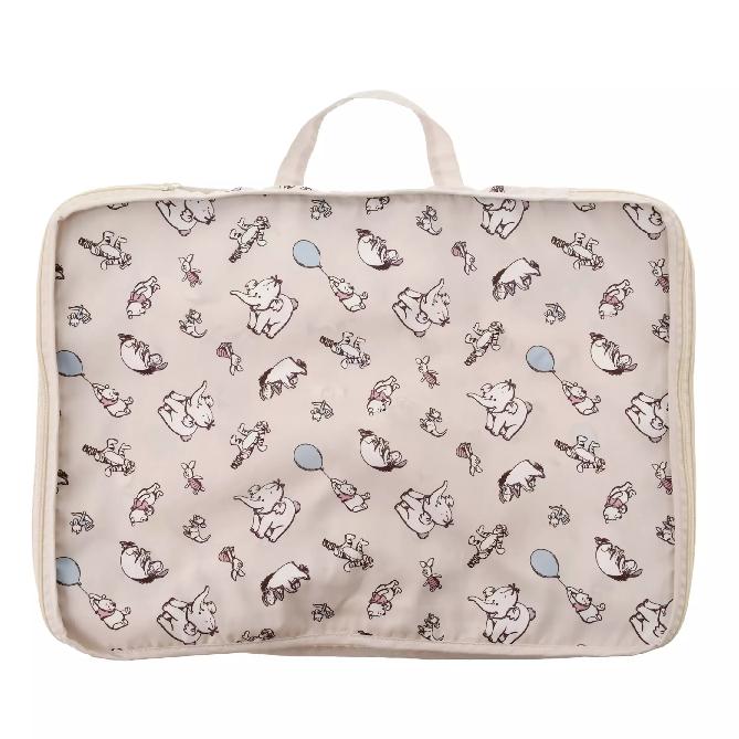 Disney POOH TRAVEL Pooh & Friends Clothes Compression Storage Pouch (L) 2-Room