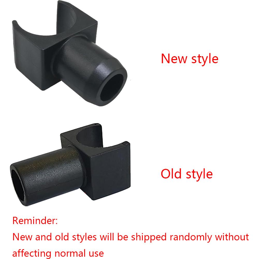 4Pcs Replacement Wheelchair Seat Rail Guide Black(Two styles Send Randomly)
