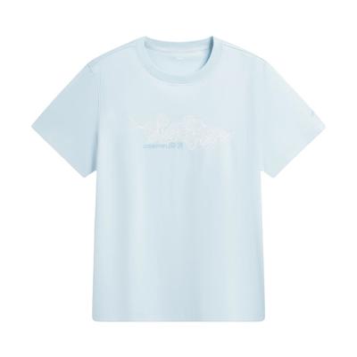 Outdoor CF Moisture Wicking Comfortable Loose Round Neck Short Sleeve T-Shirt Women Tops ATSW052-6