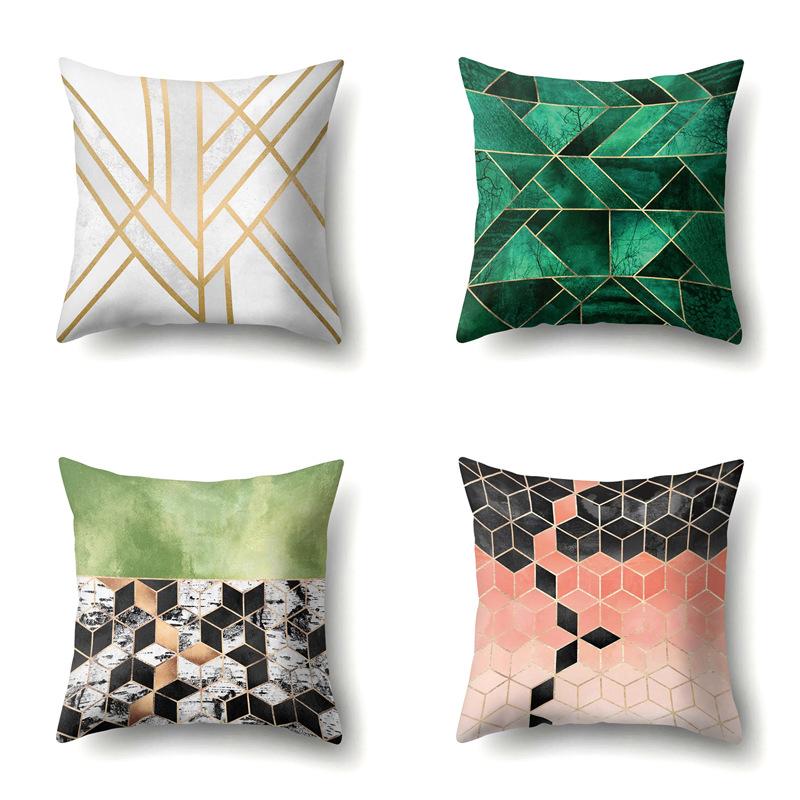 Polyester Pillowcase Automobile Decoration Home Printed Pillowcase
