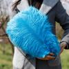 1 pz Piuma di Struzzo Elegante Bianca Soffice per Festa di Matrimonio Stanza di Casa Decorazioni Fai da Te 45-50 cm