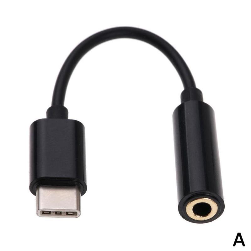 USB Type-C To AUX 3.5mm Audio Adapter Jack for Earphones Headphones Mobile Phone Tablet Accessories Female Audio Adapter