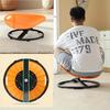 Anthropomorphic Rotating Sensory Chair Oval Shell Design -EU Rotating Sensory Chair -Non-Slip Metal Base Durable Plastic Structure
