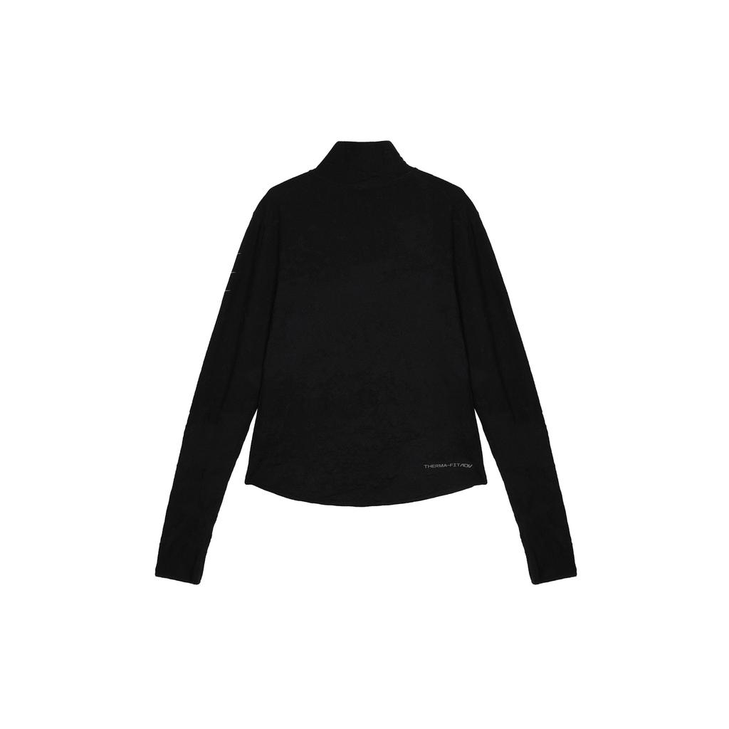 Nike Therma-Fit Adv Run Division Logo Stand Collar Long Sleeve Jacket Women Jacket Black FN2262-010