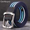 Canvas Belt Men'S Belt Casual Canvas Belt Casual Business Cowhide Pin Buckle Men'S Canvas Belt