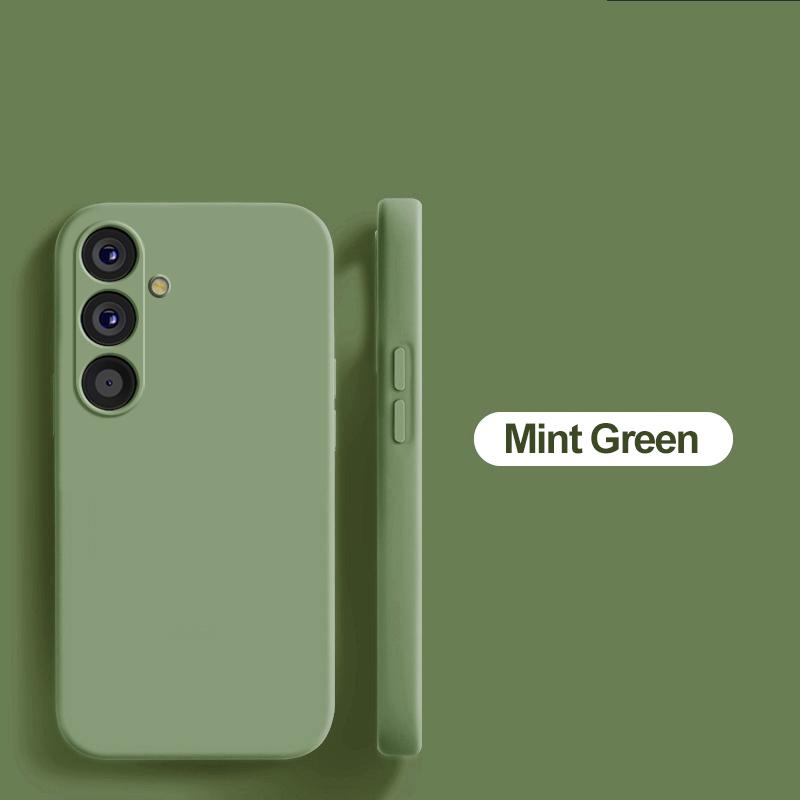 For For Samsung A54 5G Case Luxury Liquid Silicone Camera Lens Protector Soft Back Cover For Samsung Galaxy A54 A 54 5G Phone Cases