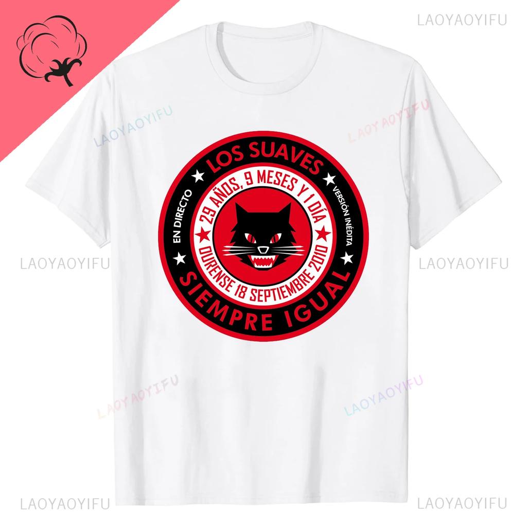 Los Suaves Ourense Samurai Top Tshirts Summer Shortsleev Round Collar Printed Men Casual Oneck Harajuku Ventilate Unique Tops
