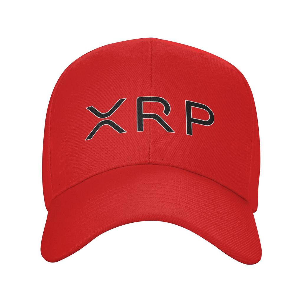 XRP Ripple Crypto Currency Sun Baseball Cap Summer Female Male  Custom Logo Trucker Hat Hot Sale Classic Sports Baseball Caps