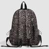 Leopard Print Backpack Travel Backpack Women's Schoolbag
