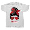 Funny Morocco Girl Moroccan Flag T Shirts Summer Graphic Cotton Streetwear Short Sleeve Birthday Gifts Tshirt Mens Clothing