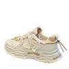 New fashionable versatile anti slip men's shoes spring height increasing men's sneakers mesh thick soled casual running shoes
