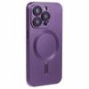 Для iPhone 15 Pro Чехол из ТПУ, совместимый с MagSafe, прорезиненный чехол для телефона с защитной пленкой для объектива