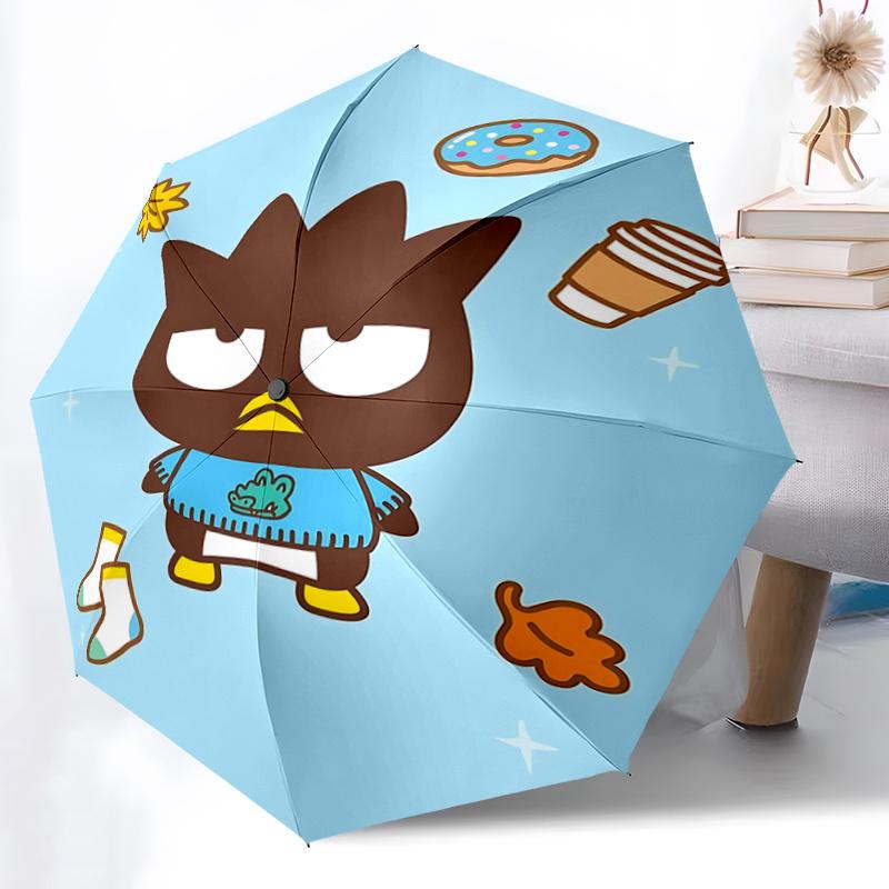1pc Sanrio Characters: Automatic Opening/Closing Umbrella with Foldable Design, Iron Frame, Outdoor Use, Festive Gift for Fans, Travelers, Daily Use,