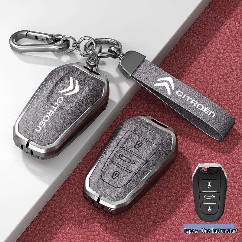 Car Key Cover & Buckle for Citroen C3XR, C4L, Tianyi, C5, C4 Sega, Elysee, C6 Models