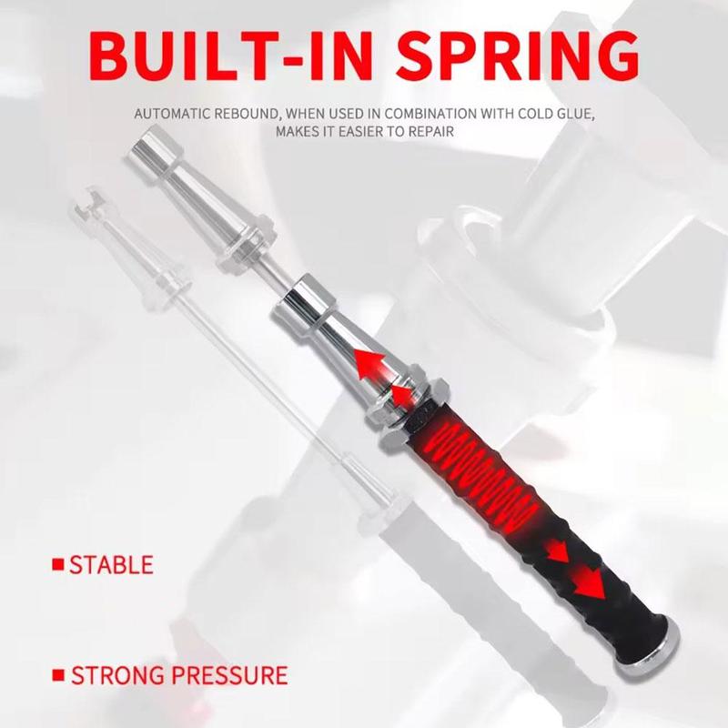 27-38CM Built-in spring Telescopic Small Pull Hammer Car Dent Repair Sliding Hammer Mini Anti-Skating Hail Pull Hammer Tool Sets